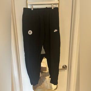 Nike Tech Fleece Joggers Sweatpants Men's Large New NBA Clippers Black Workout